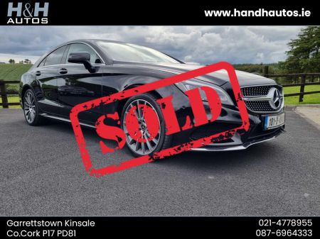 2018 Mercedes-Benz CLS Class 220D AMG LINE PREMIUM 4DR AUTO