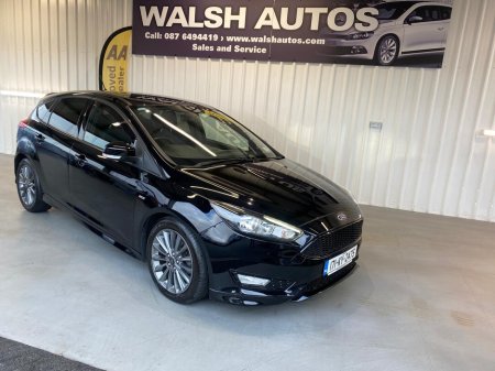 2017 Ford Focus ST-LINE 1.5 TD 120PS 6SPEED 4DR €14,950