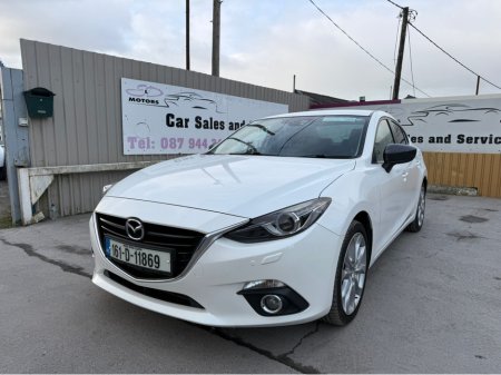 2016 Mazda Mazda3 2.2 D 150PS PLATINUM BL I 4 4DR €8,999