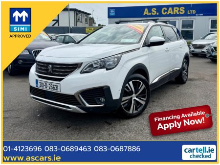 2020 Peugeot 5008 ALLURE 1.2 !! SOLD !!! IRISH CAR ** REVERSE CAMERA ** APPLE CAR PLAY / ANDROID AUTO **2 KEYS ** SUPERB EXAMPLE **