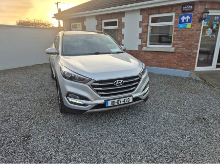 2018 Hyundai Tucson Premium Plus Model 1.7 Diesel with Panomaric Sunroof, Sat Nav €12,900