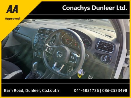 2016 Volkswagen Polo 2016 VOLKSWAGEN POLO GT MODEL 1.4 TSI DSG €14,550