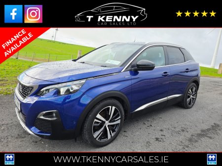 2018 Peugeot 3008 1.5BHDI GT LINE 130BHP 5DR FROM €70 P/W €15,950