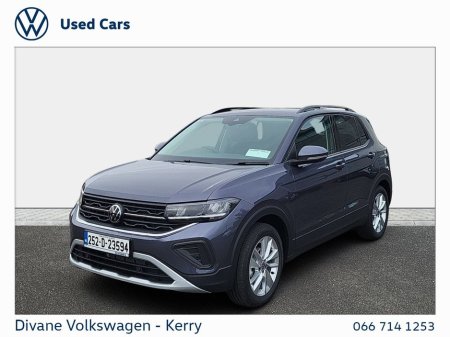 2025 Volkswagen T-Cross EDITION 75 1.0 TSI PETROL 95 BHP €29,950 thumbnail