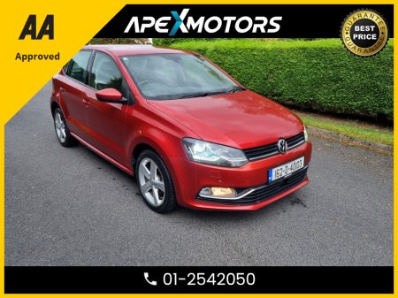 2016 Volkswagen Polo FINANCE ARRANGED * TOP-SPEC HIGHLINE * UPGRADED INTERIOR * NEW NCT OCT-27 * LOW TAX * 1.2 * AUTOMATIC (DSG) * AA APPROVED  * 101 SAFETY CHECKLIST * IMMACULATE * COLOUR REVERSE CAMERA * TOP-SPEC 5DR HA