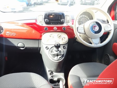 2016 Fiat 500 1.2 8V 69BHP POP STAR S4 2DR €8,499