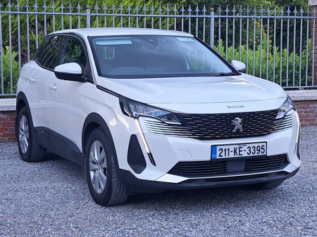 2021 Peugeot 3008 Van Allure Model 1.5 Diesel with large loading area in rear, 2 seats in front with VAT docket €16,700