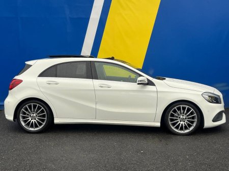 2018 Mercedes-Benz A Class A180 AMG-LINE 1.6 AUTO // OPENING PANORAMIC SUNROOF // COMPLETE SERVICE HISTORY // HEATED AMG-LINE SEATS €21,950