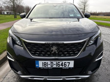 2018 Peugeot 5008 1.6 TDI HIGH SPEC GT LINE €18,480