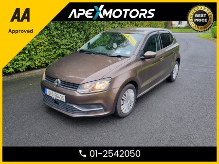 2015 Volkswagen Polo FINANCE ARRANGED * TOP-SPEC  * HIGHLINE * AUTOMATIC * NCT AUG-26 * LOW TAX * STAMPED SERVICE HISTORY * AA APPROVED * 101 SAFETY CHECKLIST * IMMACULATE ( AS NEW ) * COLOUR REVERSE CAMERA €9,949
