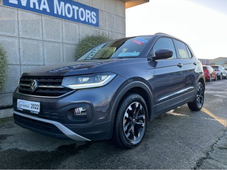 2022 Volkswagen T-Cross AUTOMATIC 1.0 PETROL //REVERSE CAMERA//KEYLESS ENTRY// €24,950