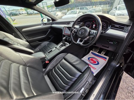 2018 Volkswagen Arteon R-LINE EDITION 2.0 TSI 280BHP 360 CAM BEST RADIO-NAV VIRTUAL COCKPIT ALL ASSISTANCE FULL LEATHER HEATED ELECTRIC SEATS €29,950