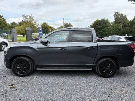 2025 KGM Musso 2.2 DSL AT P/T 4WD 4DR AUTO CREW CAB FULL LEATHER HEATED & COOLED SEATS PRICE EX VAT €46950 INC VAT €38,881