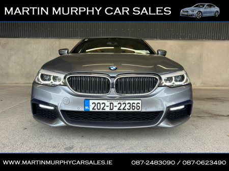 2020 BMW 5 Series G30 530D M SPORT 260 BHP AUTO LOW KMS €35,950