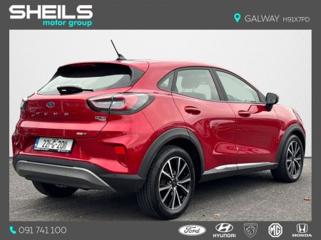 2022 Ford Puma 1.0L EcoBoost mHEV 125PS Titanium €22,450