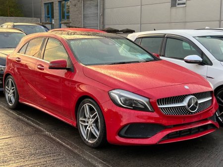 2017 Mercedes-Benz A Class A180 AMG-LINE 1.6 // OPENING PAN ROOF // LEATHER HEATED SPORT SEATS // BLUETOOTH MUSIC €18,750