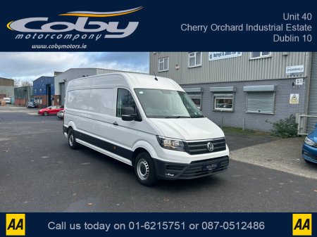 2021 Volkswagen Crafter 2.0 AUTO Air Conditioning €26,950 Plus VAT 140HP 5DR.  Full Parking Sensors, NCT & TAX, Air Conditioning, Mirror Link/ Bluetooth, Cruise Control, MFSW and more.