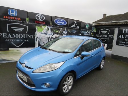 2009 Ford Fiesta 1.25 ZETEC 5DR IN BLUE MET LOTS OF HISTORY