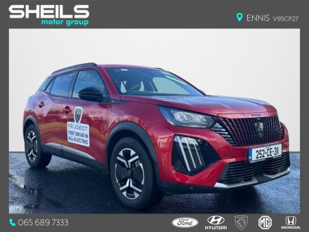 2025 Peugeot 2008 Electric Allure (54 kWh) 156BHP