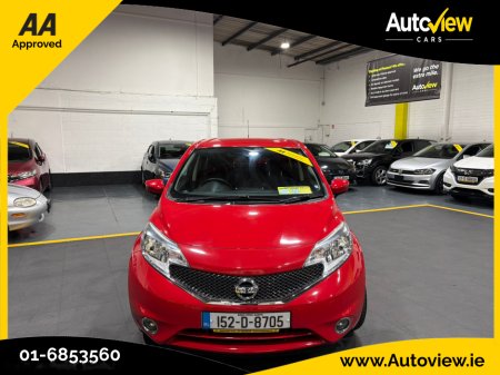 2015 Nissan Note 1.2 SV E6 5DR Manual. AA APPROVED // FINANCE 7 NATIONWIDE DLEIVERY AVAILABLE // SIMI DEALER €7,995