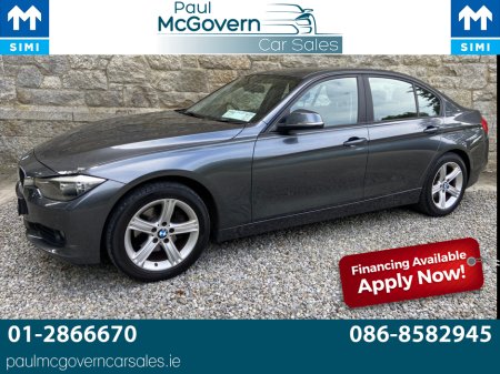 2014 BMW 3 Series F30 D SE 4DR AUTOMATIC**//**€200 ROAD TAX**//**WARRANTY**//**TRADE IN ACCEPTED**//**TAXED 12 2025**//**CHARCOAL GREY**//**BLACK LEATHER**//**SERVICE HISTORY**//**!!