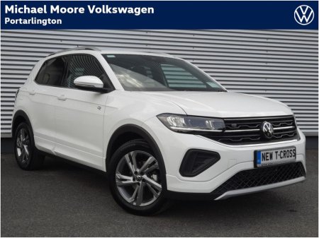 2026 Volkswagen T-Cross R-LINE 1.0TSI M6F 115HP €36,812