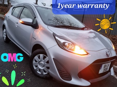 2018 Toyota Aqua 5DR AUTO HYBRID 1YR WARRANTY + NCT €11,990