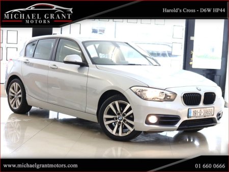 2019 BMW 1 Series F20 AUTOMATIC 118i 1.5 PETROL SPORT LINE / IRISH CAR / ONLY 68KM / NEW NCT