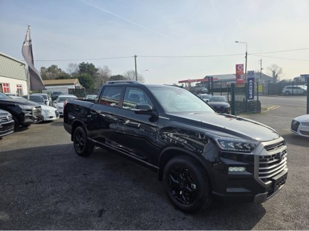 2025 KGM Musso GRAND EXTRA LONG TRAY NEW MODEL 2.2 CUSTOM * 4WD 200 BHP AUTO 5 SEATER PICK UP // 5 YEAR WARRANTY // APPLY FOR FINANCE TODAY // THE BEST VALUE PICK UP IN IRELAND €42,950