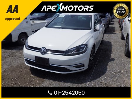 2018 Volkswagen Golf FINANCE ARRANGED * 1.4 HIGHLINE  * AUTOMATIC * NEW NCT SEP-27 * LOW TAX * AA APPROVED  * 101 SAFETY CHECKLIST * 12-MONTH ROADSIDE ASSIST  * IMMACULATE * TOP-SPEC * LOW LOW KMs * ADAPTIVE CRUISE €20,949