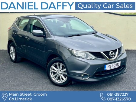 2015 Nissan Qashqai 1.5 SV SAFETY PK E6 4DR