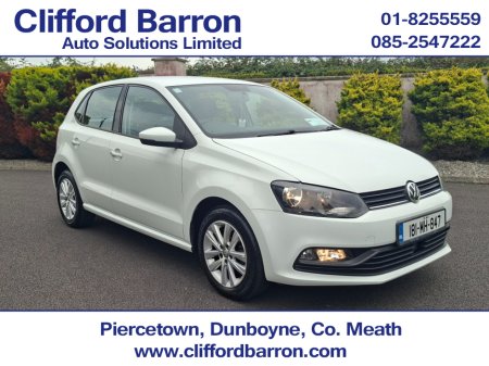 2018 Volkswagen Polo TRENDLINE 1.0 75HP MANUAL 5SPEED 5DR €16,450