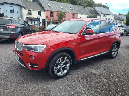 2017 BMW X3 xDrive20D xLine Auto, Full BMW History €24,750