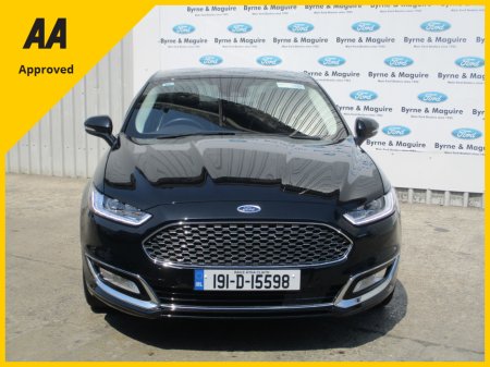 2019 Ford Mondeo LUXURY CAR HEV 2.0 187PS 4DR AUTOMATIC VIGNALE. SHOWROOM CONDITION TOP OF THE RANGE MODEL. FULLY SERVICED  WITH 12 MONTHS WARRANTY AND 12 MONTHS AA COVER. €23,950