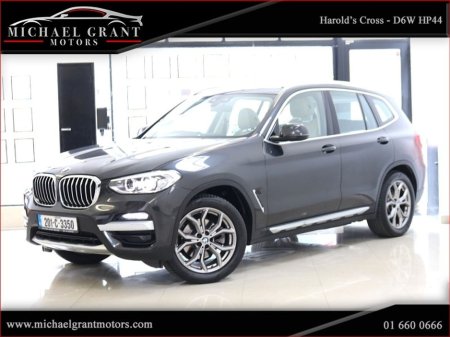 2020 BMW X3 xDrive 20d xLine AUTOMATIC PANORAMIC SUNROOF / ONLY 89KM / IRISH CAR €39,450
