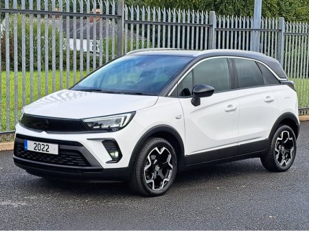 2022 Opel Crossland ULTIMATE 1.5TD 110BHP **LEATHER/SUEDE INTERIOR** €20,950