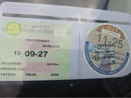 2020 Toyota Prius DAA-ZVW51 5DR AUTO €19,950