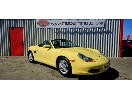 1999 Porsche Boxster roadster 2.5 manual 204bhp €8,850