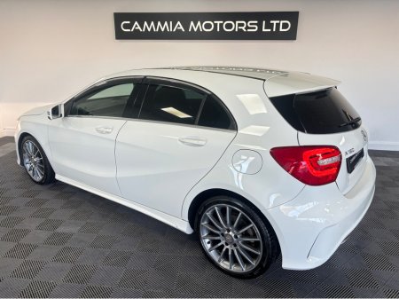 2013 Mercedes-Benz A Class MERCEDES-BENZ A CLASS A180 AMG LINE 1.6 PETROL AUTO*ALCANTRA/LEATHER BUCKET SEATS*REVERSE CAMERA & PARKING SENSORS*BLUETOOTH AUDIO*ELECTRIC FOLDING MIRRORS*TRADE INS WELCOME* €12,950