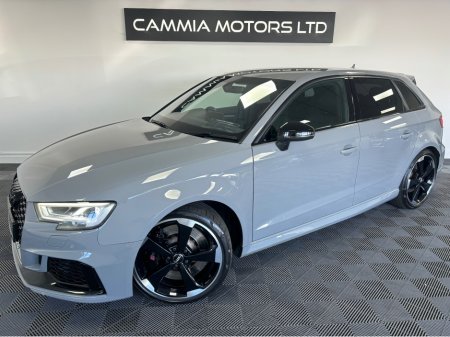 2018 Audi RS3 AUDI RS3 2.5 TFSI QUATTRO 400BHP AUTO *BANG & OLUFSEN SPEAKERS*FACTORY RS SPORT EXHAUST*RS STAMPED SPORT HEATED SEATS*DIGITAL DASH*REVERSE CAM & SENSORS*2 KEYS GREAT SERVICE HISTORY FINANCE AVAILABLE* €48,950