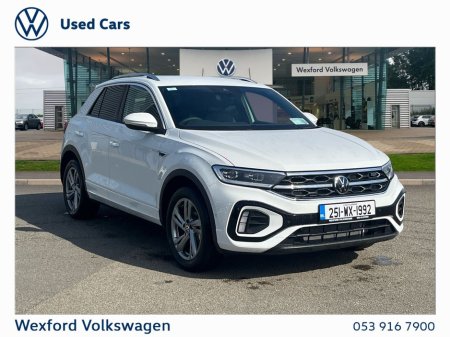 2025 Volkswagen T-Roc R-LINE 75 1.5TSI 150HP AUTO €39,975