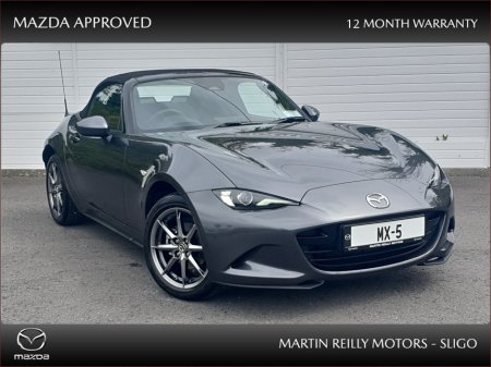 2025 Mazda MX-5 We're sorry, this car is now sold. Check out our website for similar models https://www.martinreillymotors.com/ - 2ST 1.5L Skysctiv G Exclusive Line €36,445