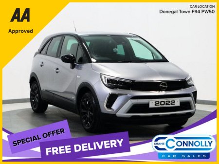 2022 Opel Crossland X *10* SPORT 1.2 83PS-PET-5SP 5DR €15,700