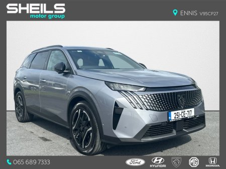2025 Peugeot 5008 Electric 210BHP Allure 7 Seater €47,950