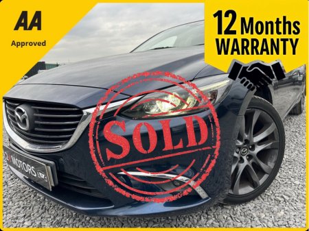 2016 Mazda Mazda6 2.2 D SKYACTIV-D SPORT NAV 4DR €10,950