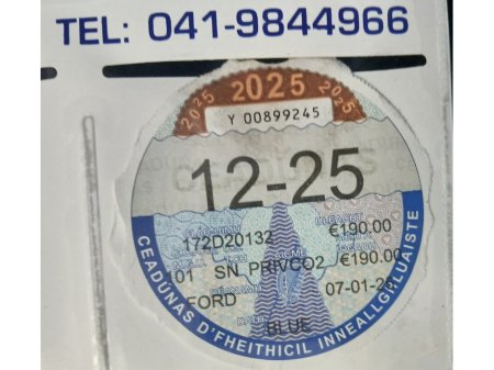 2017 Ford Fiesta 1.1 70PS : Zetec ONE OWNER :  New Model  : finance arranged : €11,950