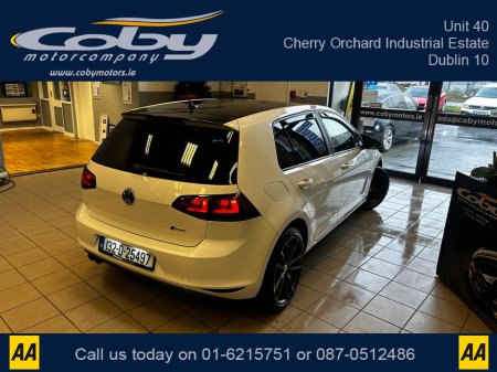 2013 Volkswagen Golf 1.4 5DR AUTO. NCT & Tax, Full Leather, Pan Roof, Cruise Control, Android Auto, MFSW, Reverse Cam, Alloy Wheels, Full Electrics, Parking Sensors, Paddle Shift, Dual Climate Control, Folding seats &more €11,950 thumbnail
