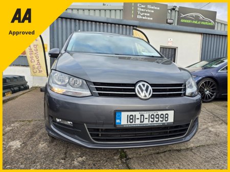 2018 Volkswagen Sharan * 7 SEATER * LOW MILES * €24,995