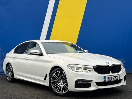 2017 BMW 5 Series 523d M-SPORT 2.0 AUTO // HEADS-UP DISPLAY // LEATHER HEATED & POWERED SEATS // FULL SERVICE HISTORY