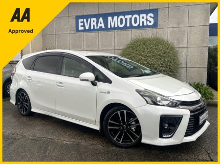 2018 Toyota Prius+ GR SPORT 7 SEATER AUTOMATIC HYBRID 1.8 PETROL //REVERSE CAMERA//KEYLESS ENTRY//HALF LEATHER GR SEATS// €23,950